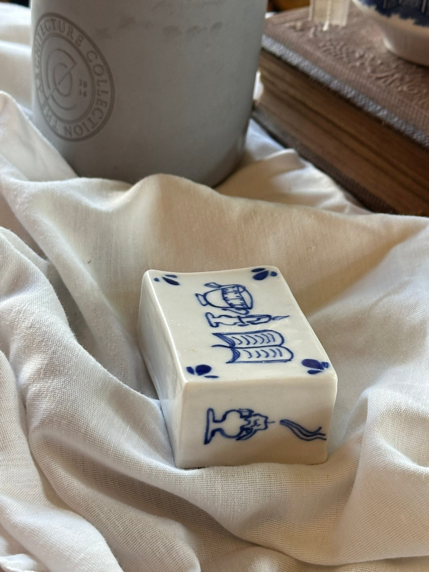 Tea Time Design Matchbox/ Drawer