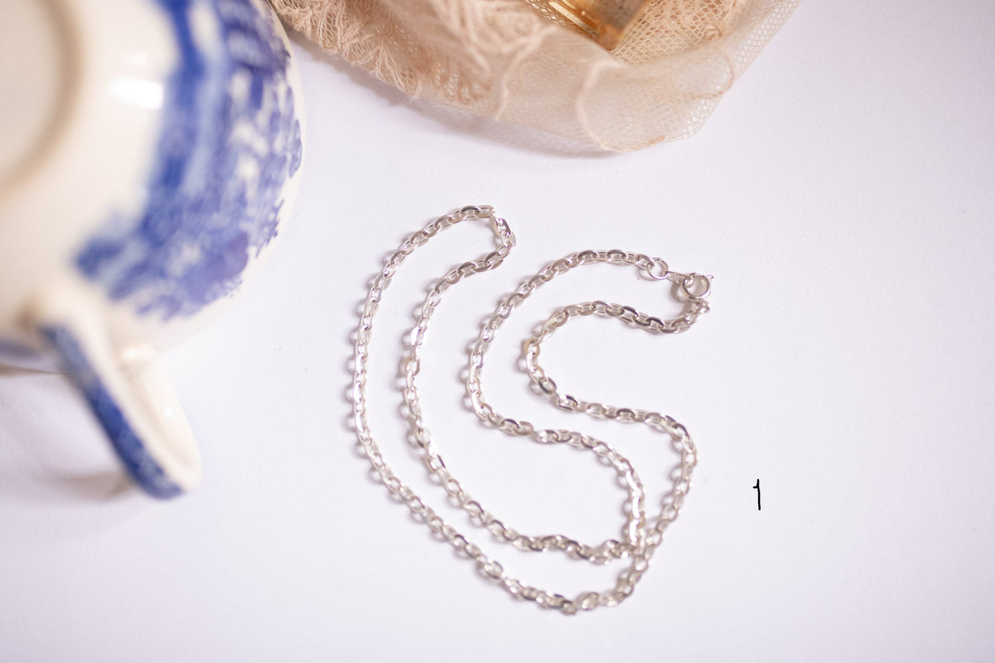Silver Necklace Chains