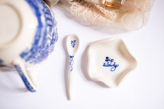 Teabag Rests and Tea Stirrers