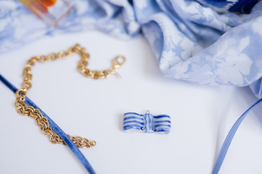 Spring Wedding Bowtie Charm