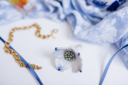 Dogwood Blossom Sculpture Ring