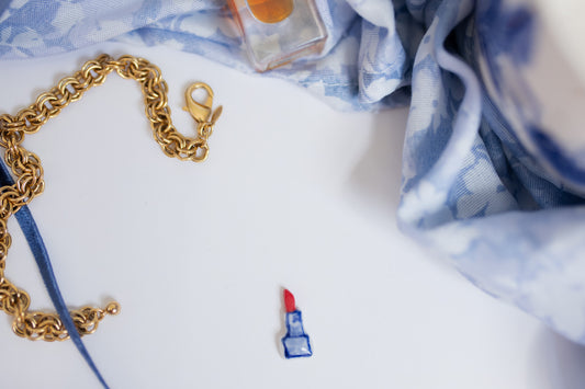 Mini Lipstick Charm