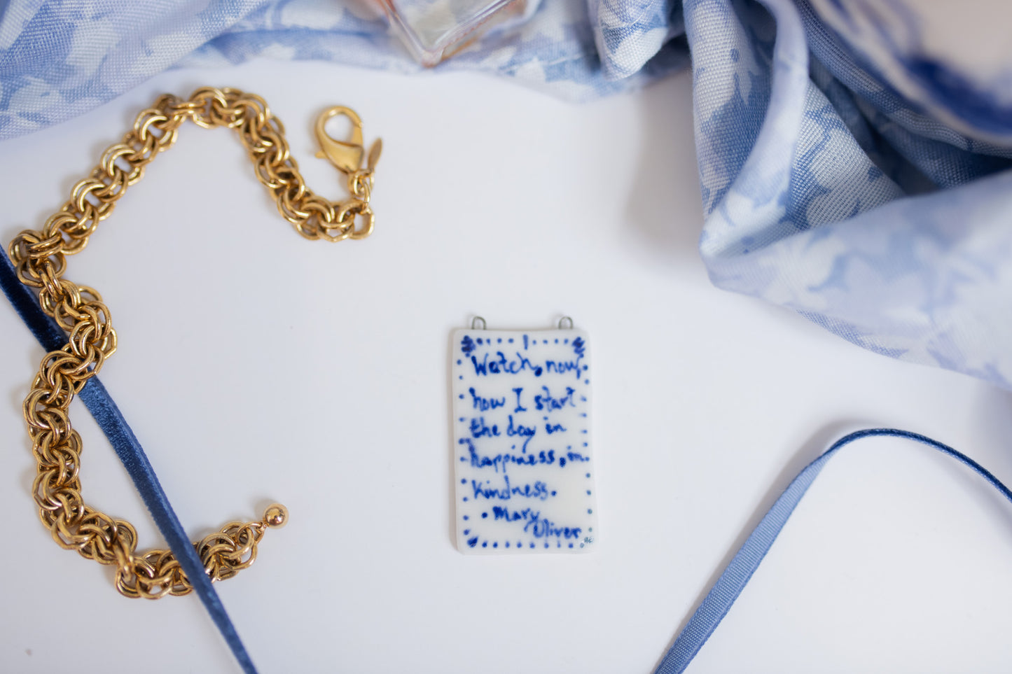 Mary Oliver Pendent