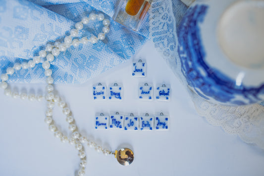 Classic Character Name Mini Tile Charm