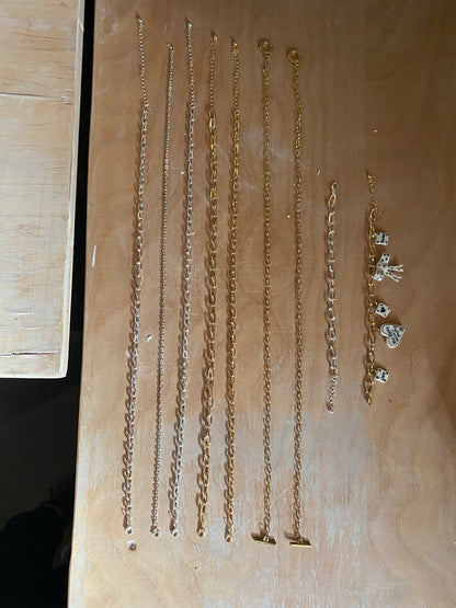 Build Your Charm Necklace or Bracelet