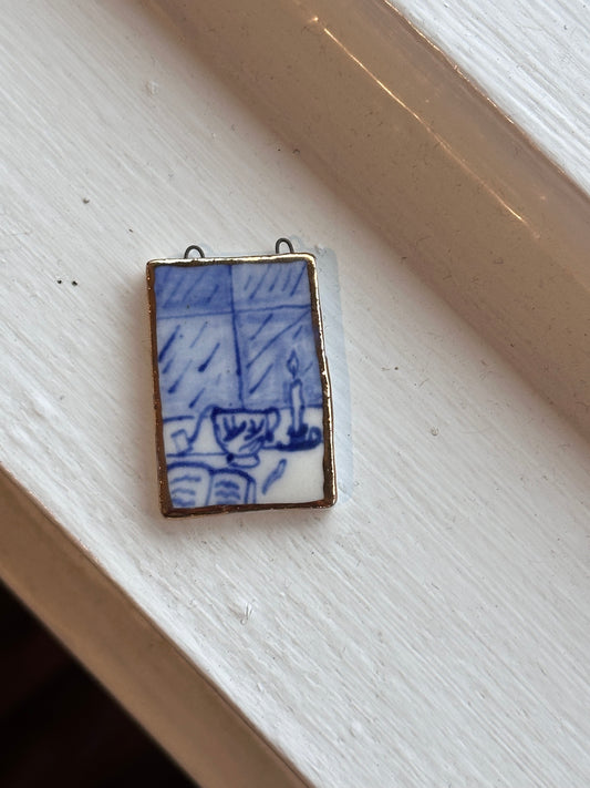 Rainy Day Teatime Pendant