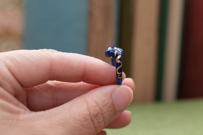 Navy & Gold True Knot