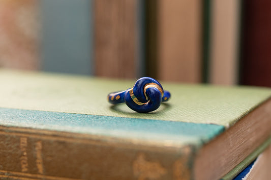 True Knot - Blue and Gold