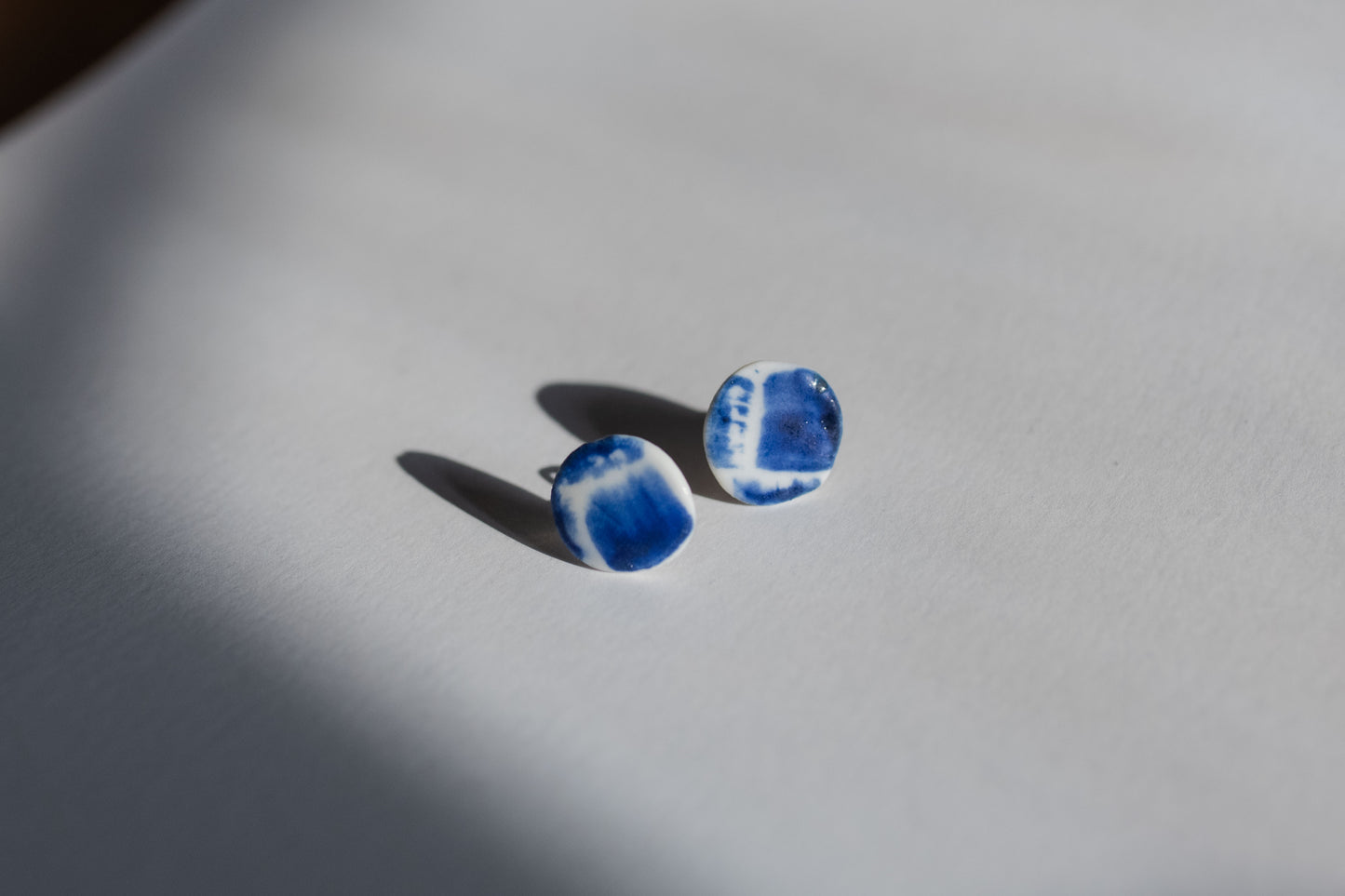 Button Earrings